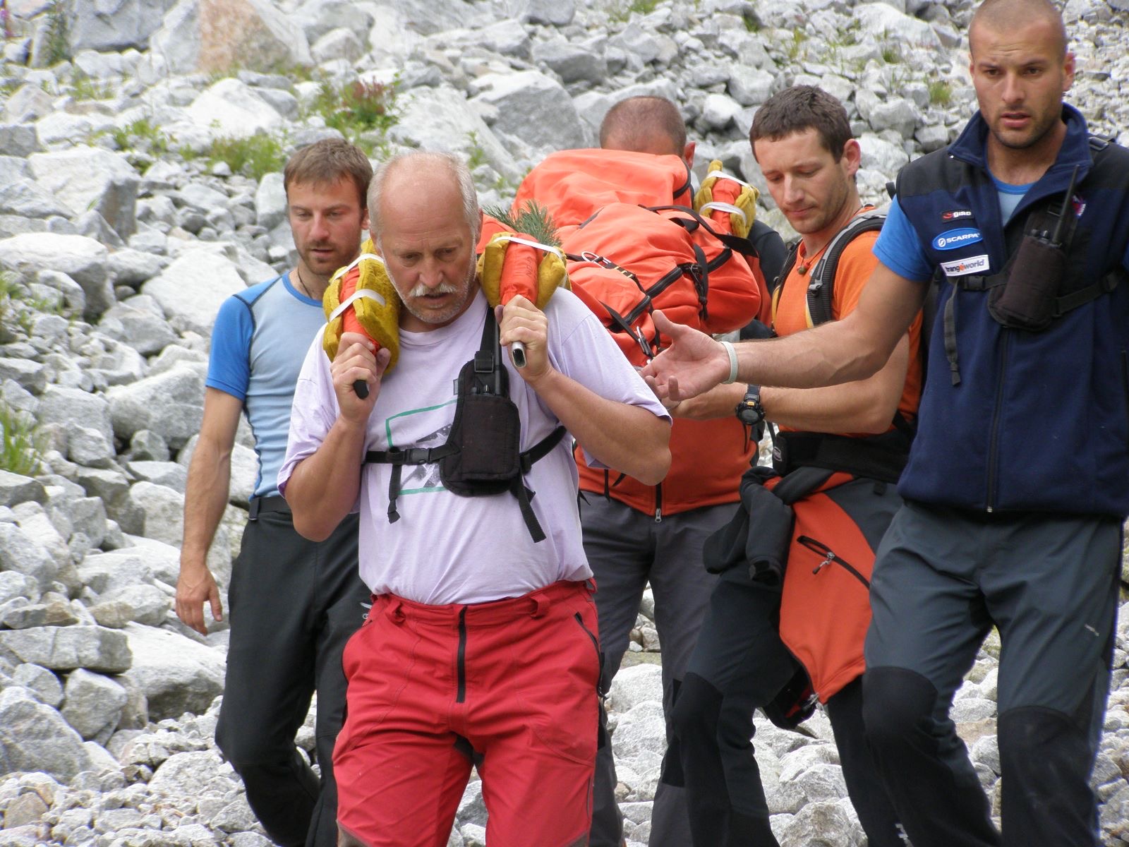 Peter Šperka bol horským záchranárom