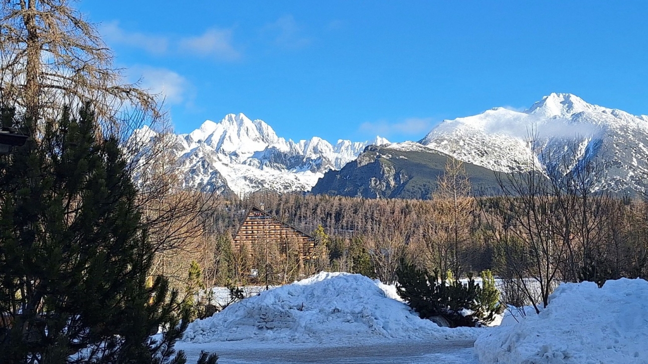 Štrbské Pleso i pleso je nádherné