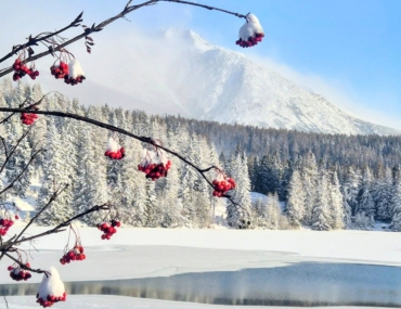 Rozprávková atmosféra na Štrbskom plese. Foto: Monika Gmucová Kaufmanová.