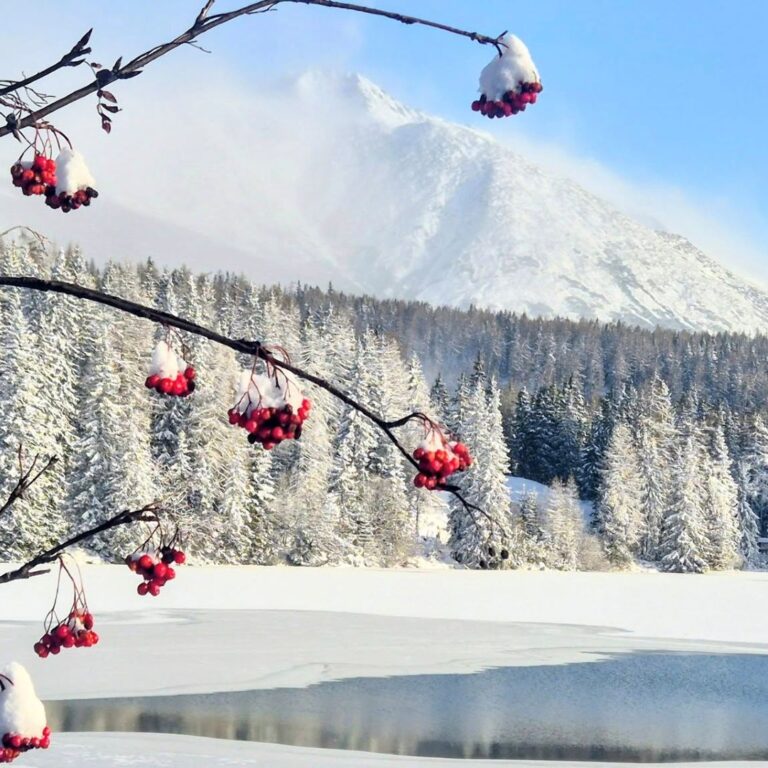 Rozprávková atmosféra na Štrbskom plese. Foto: Monika Gmucová Kaufmanová.