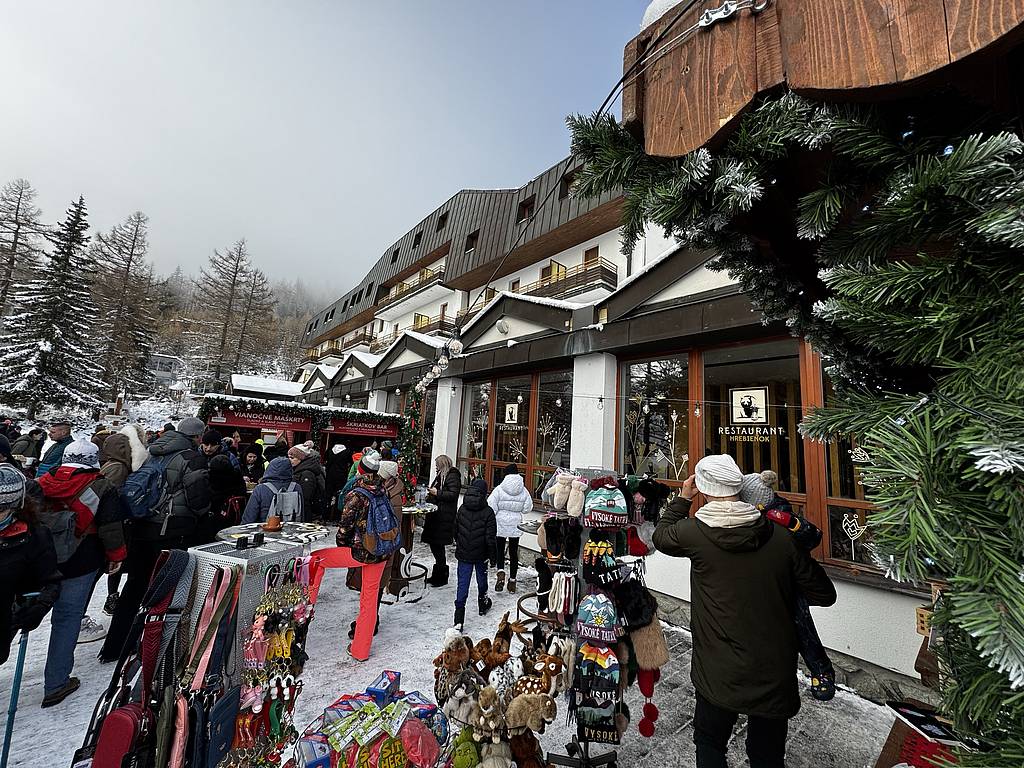 Predvianočná nálada na Hrebienku