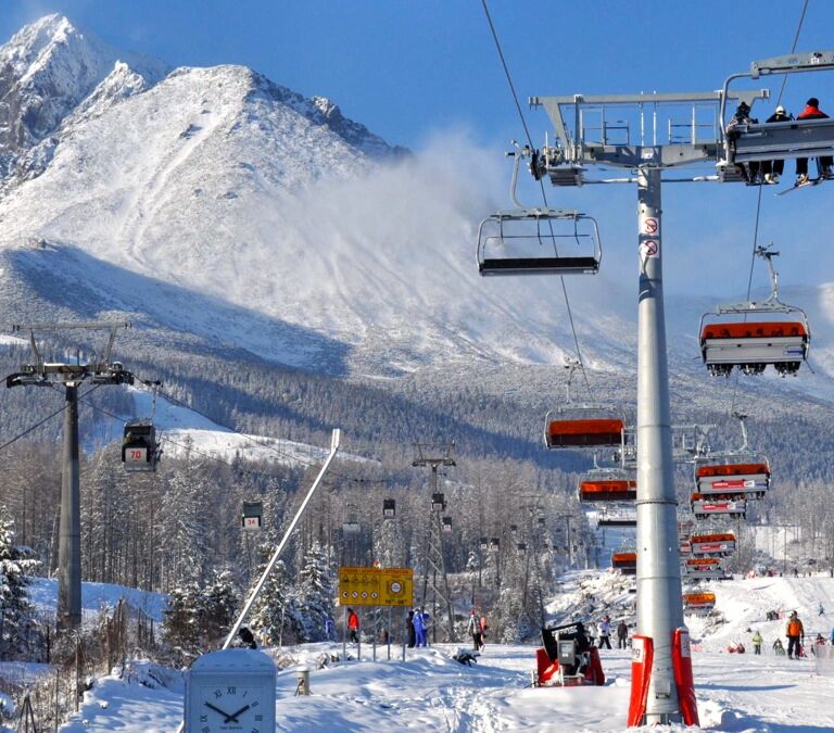 Lyžiarske stredisko v Tatranskej Lomnici