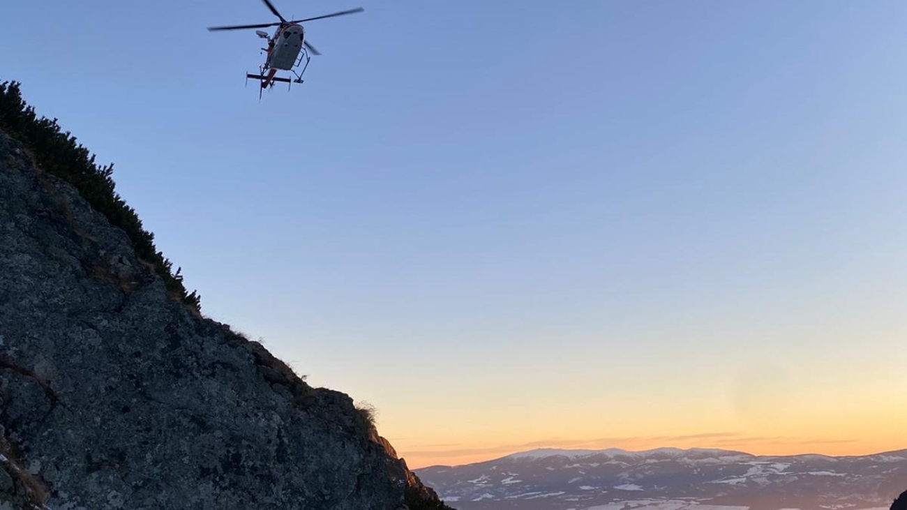 Maďarského turistu ratovali na vrtuľníku