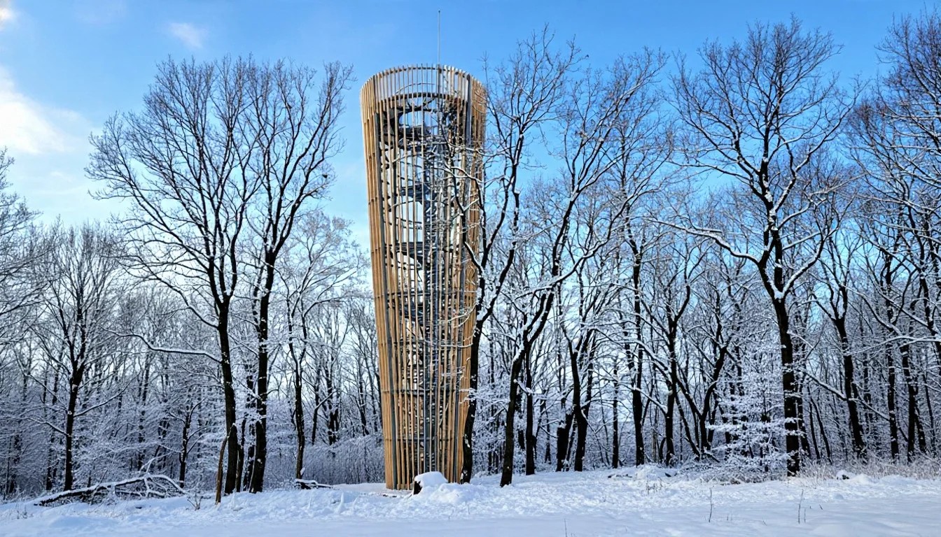 Vyhliadka, z ktorej vidno aj Tatry