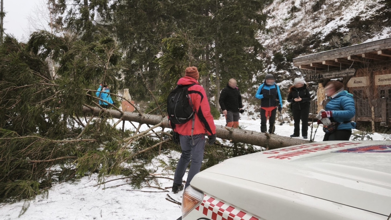 Pri Medvedej štôlni zasahovali záchranári