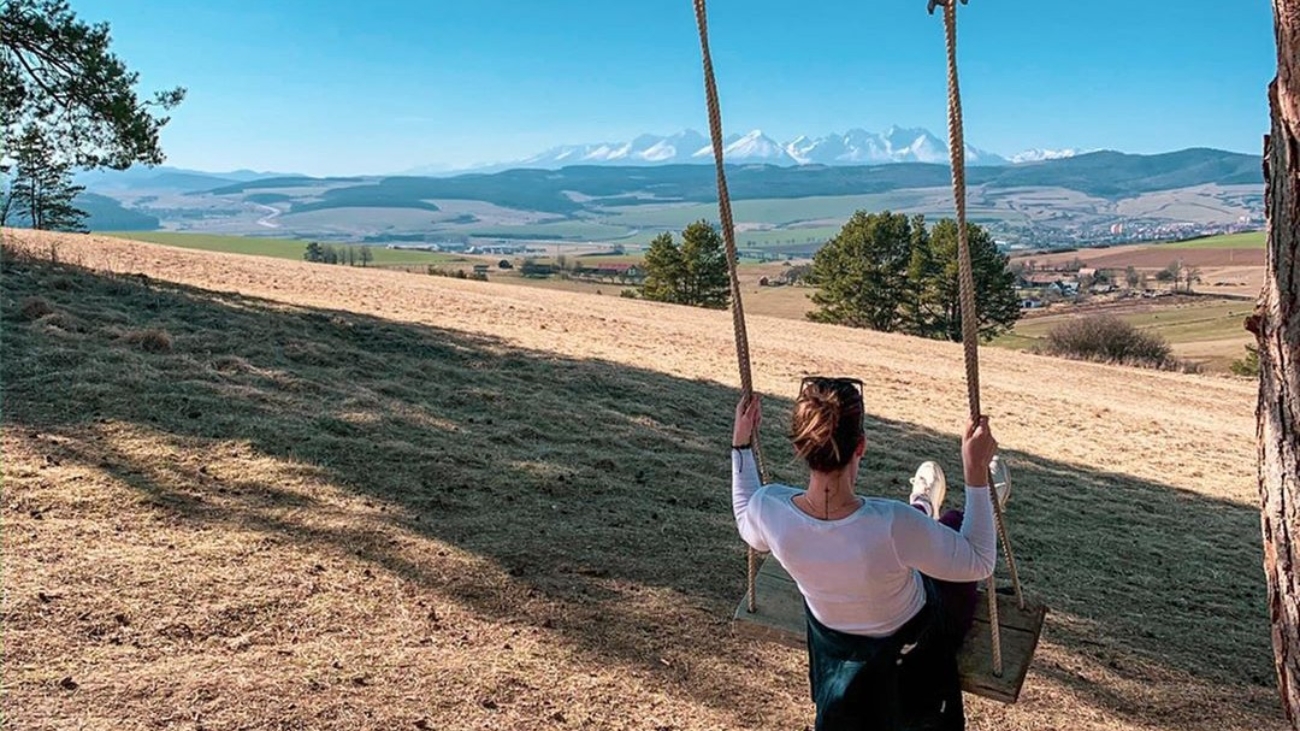 Z Medvedieho vrchu je krásny výhľad na Vysoké Tatry