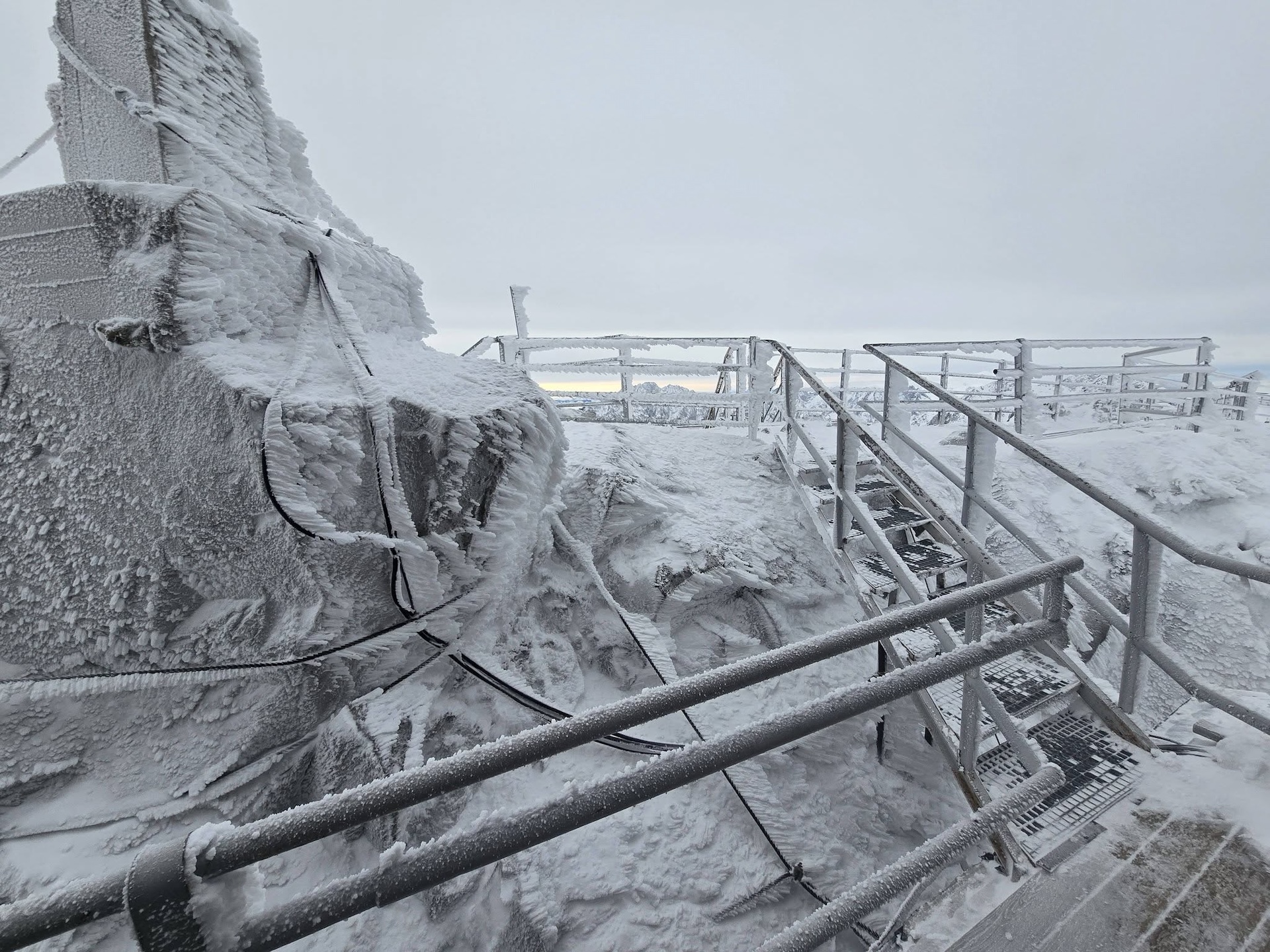 Zima na Lomnickom štíte. Foto: Julia_M.