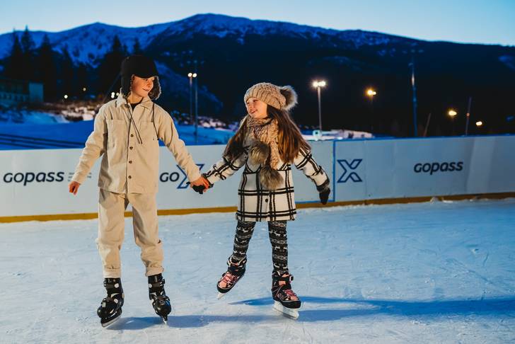 Korčuľovanie v Jasnej