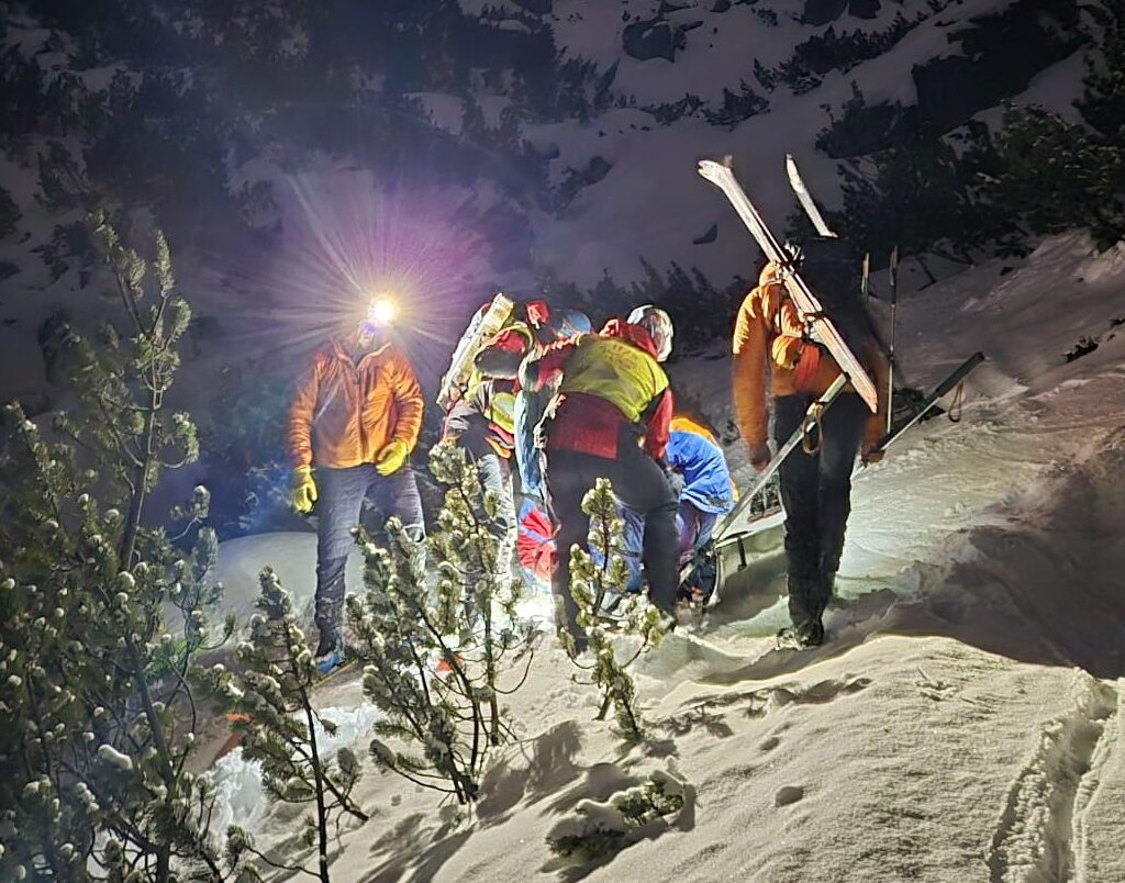Skialpinistu transportovali do Starého Smokovca