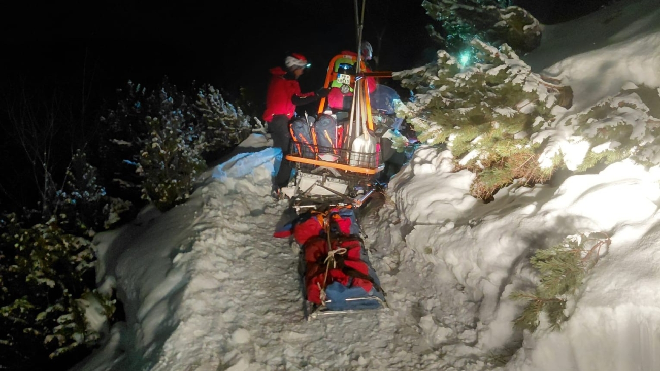 Zranený skialpinista bol krátko aj v bezvedomí