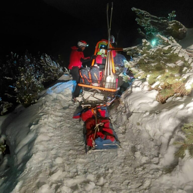 Zranený skialpinista bol krátko aj v bezvedomí