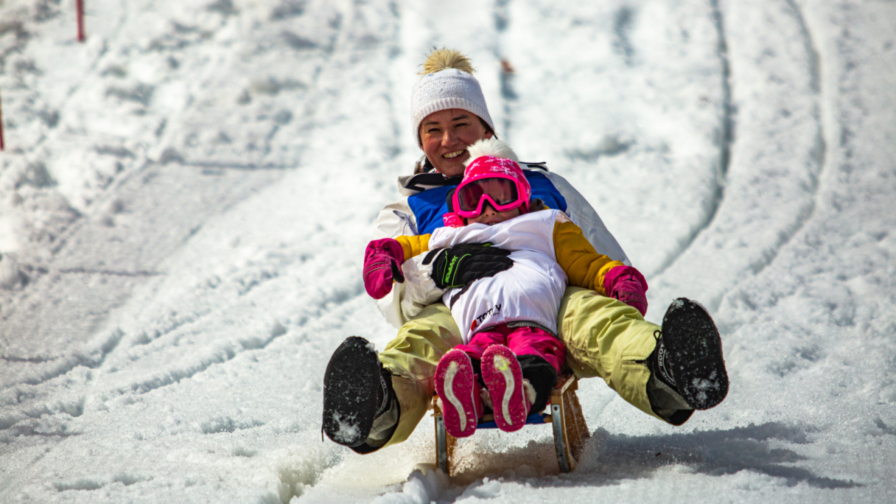 Sánkovanie je zábava