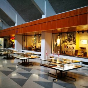 Interiér Múzea TANAP-u v Tatranskej Lomnici