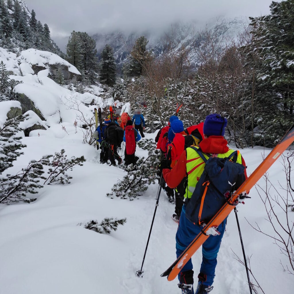 Horskí záchranári v Zlomiskovej doline