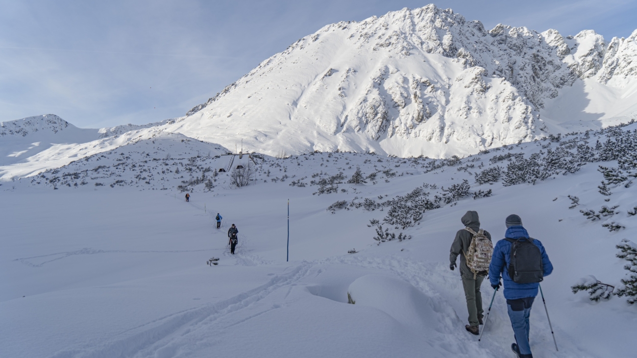 Zimná túra v Tatrách. Foto: Depositphotos.