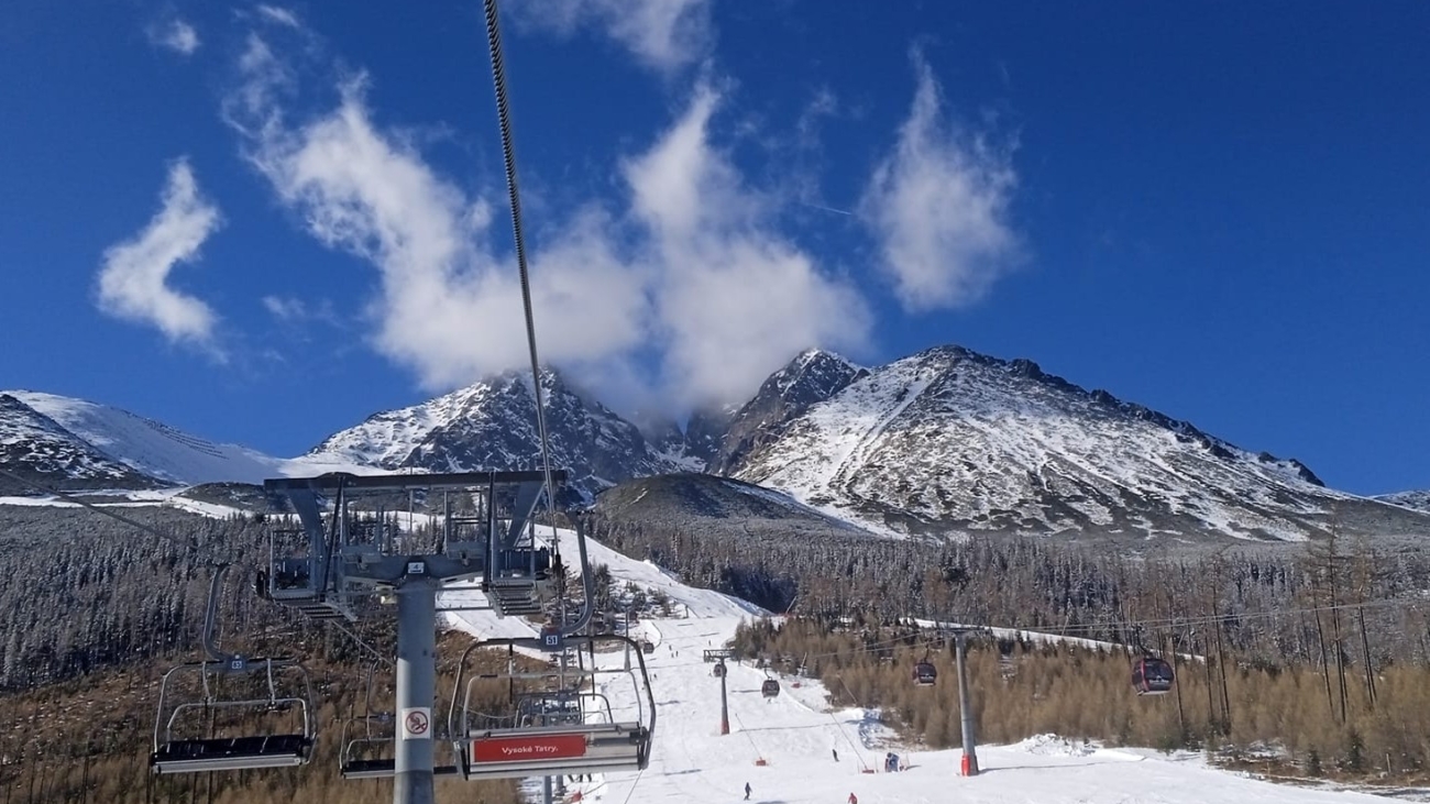 Lyžiarsky areál v Tatranskej Lomnici