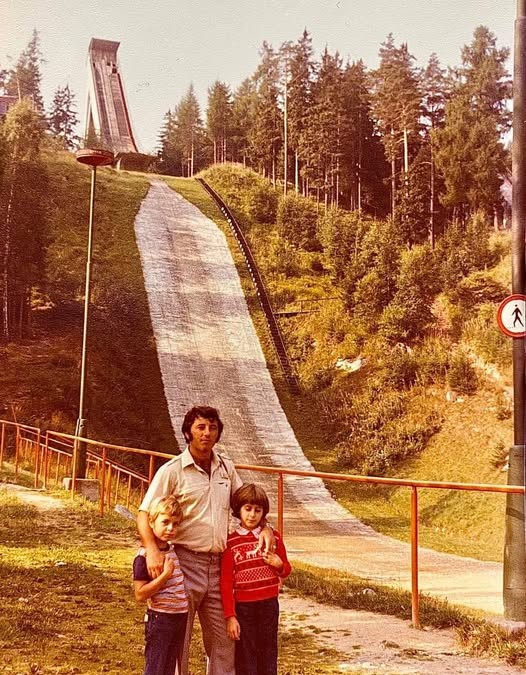 Skokanské mostíky v roku 1981