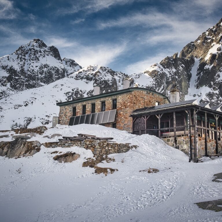 Téryho chata v zime. Foto: Vladimír Šterbák.