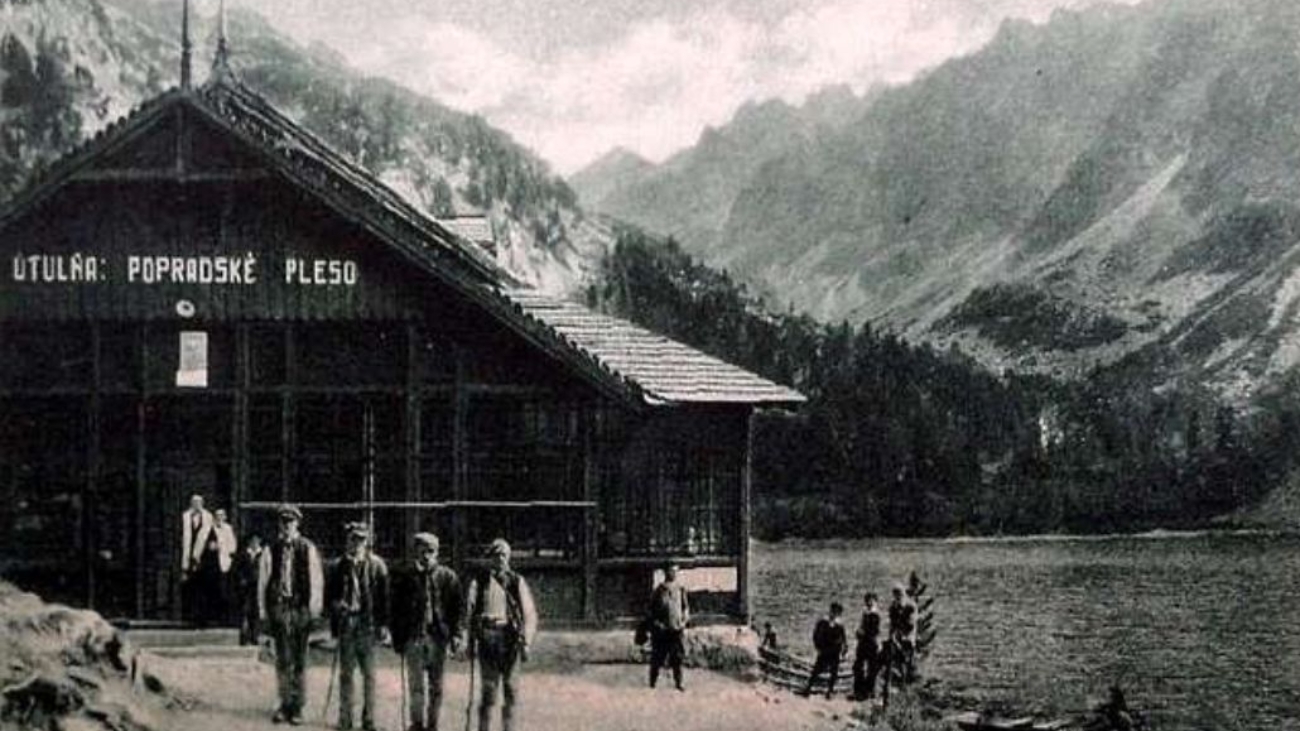 Popradské pleso bolo častým cieľom turistov aj v minulosti