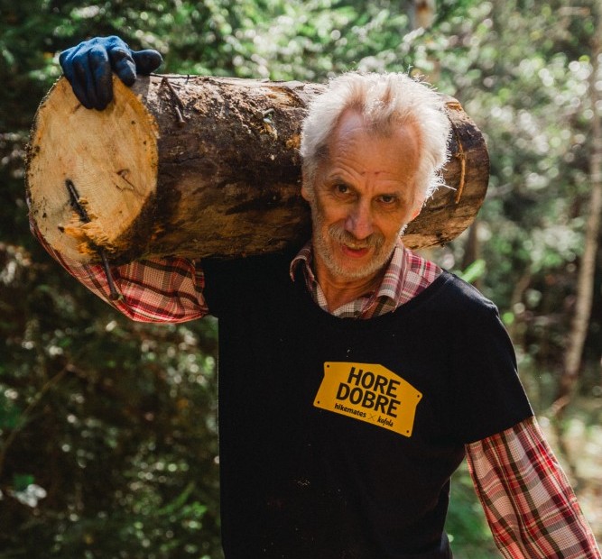 Oprava turistickej infraštruktúry - je hlavne o fyzickej práci