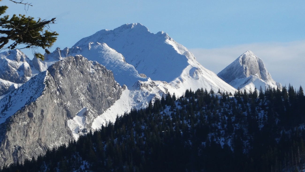 Belianske Tatry - v pozadí Ždiarska vidla