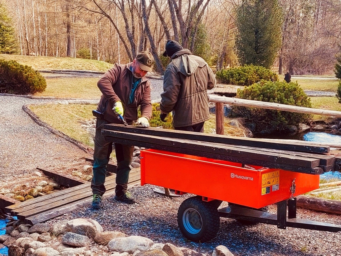 Botanickej záhrade teraz kráľujú opravy
