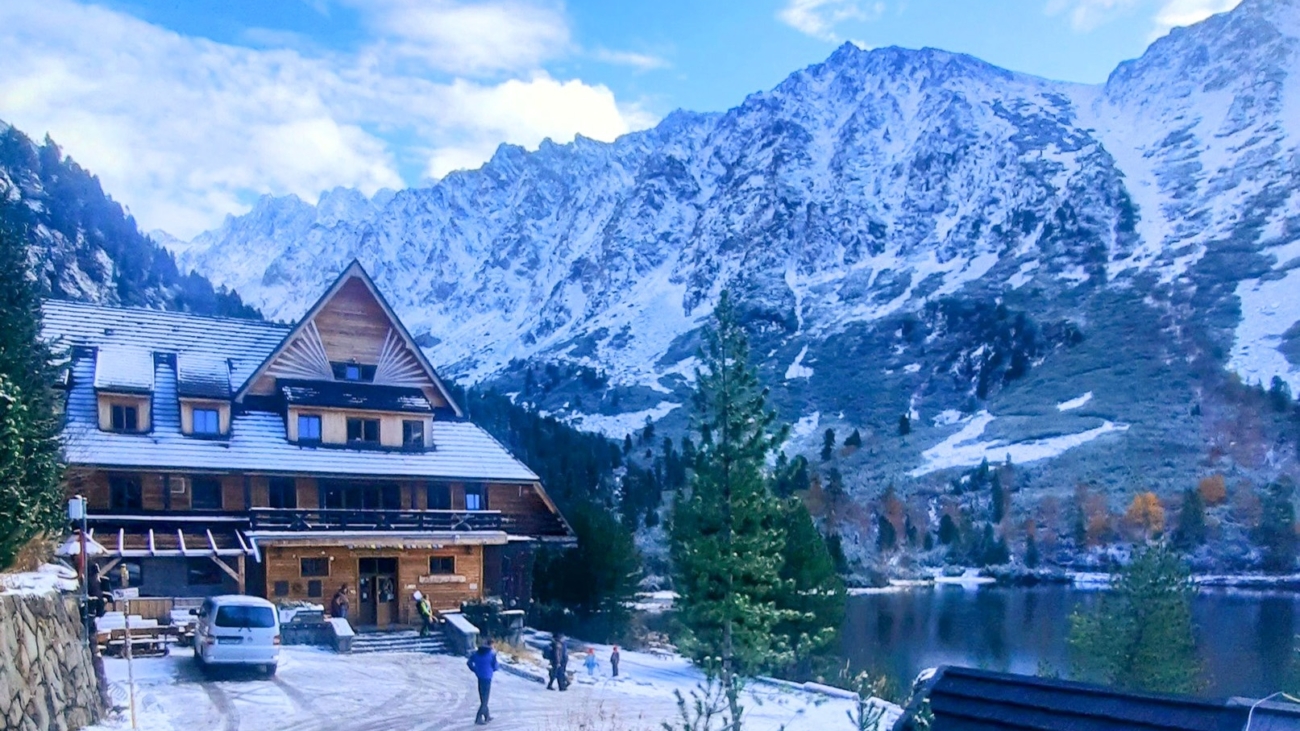 Zimná atmosféra na Popradskom plese. Foto: Peter Kubičár.