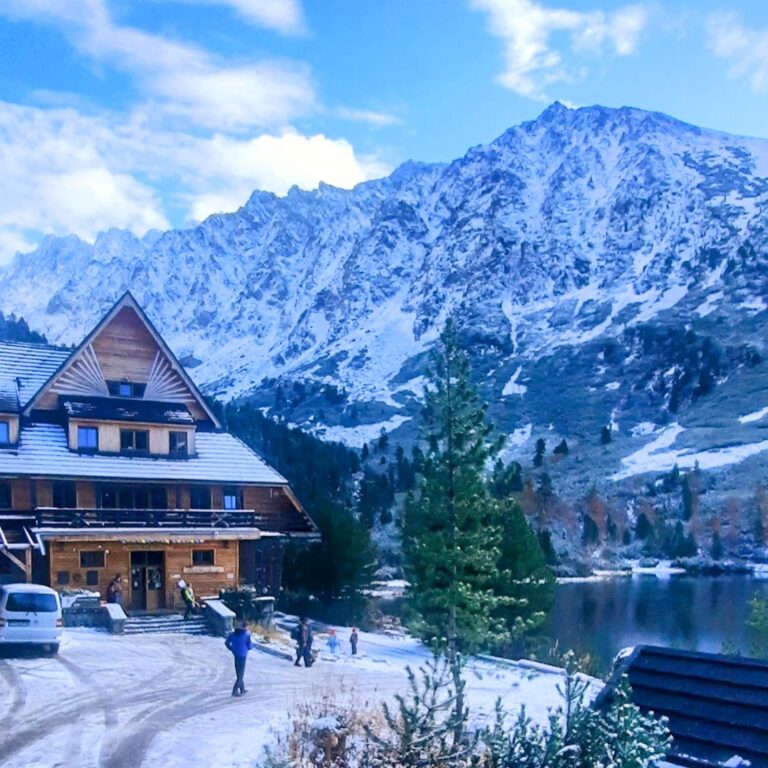 Zimná atmosféra na Popradskom plese. Foto: Peter Kubičár.