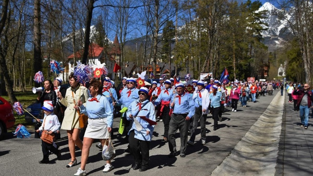 Aj takéto bývajú prvé máje v Tatranskej Lomnici