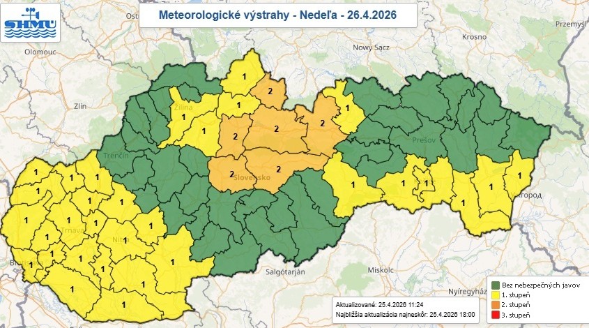 V horách bude fúkať silný vietor