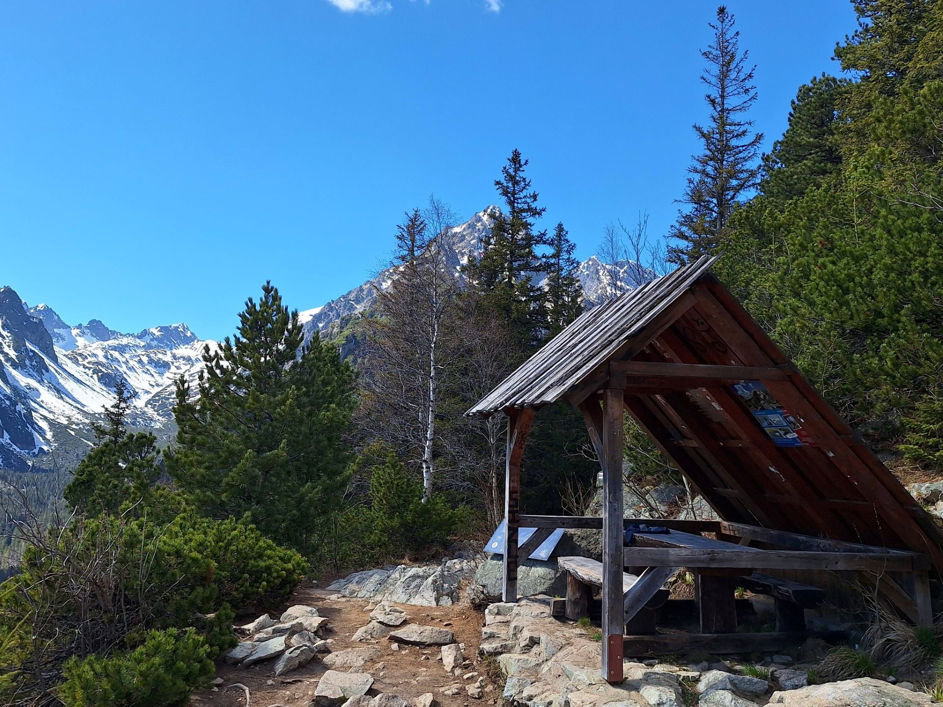 Cestou na Skalnaté Pleso