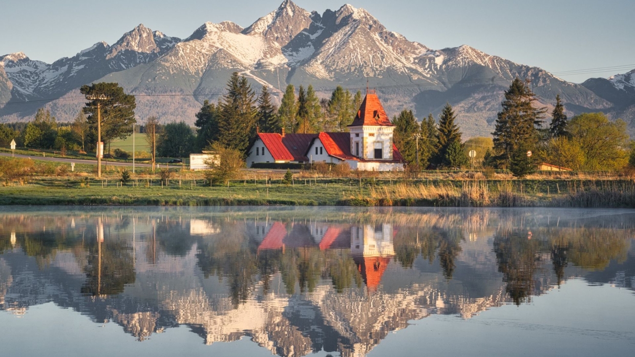 Panoráma Tatier od Kežmarku
