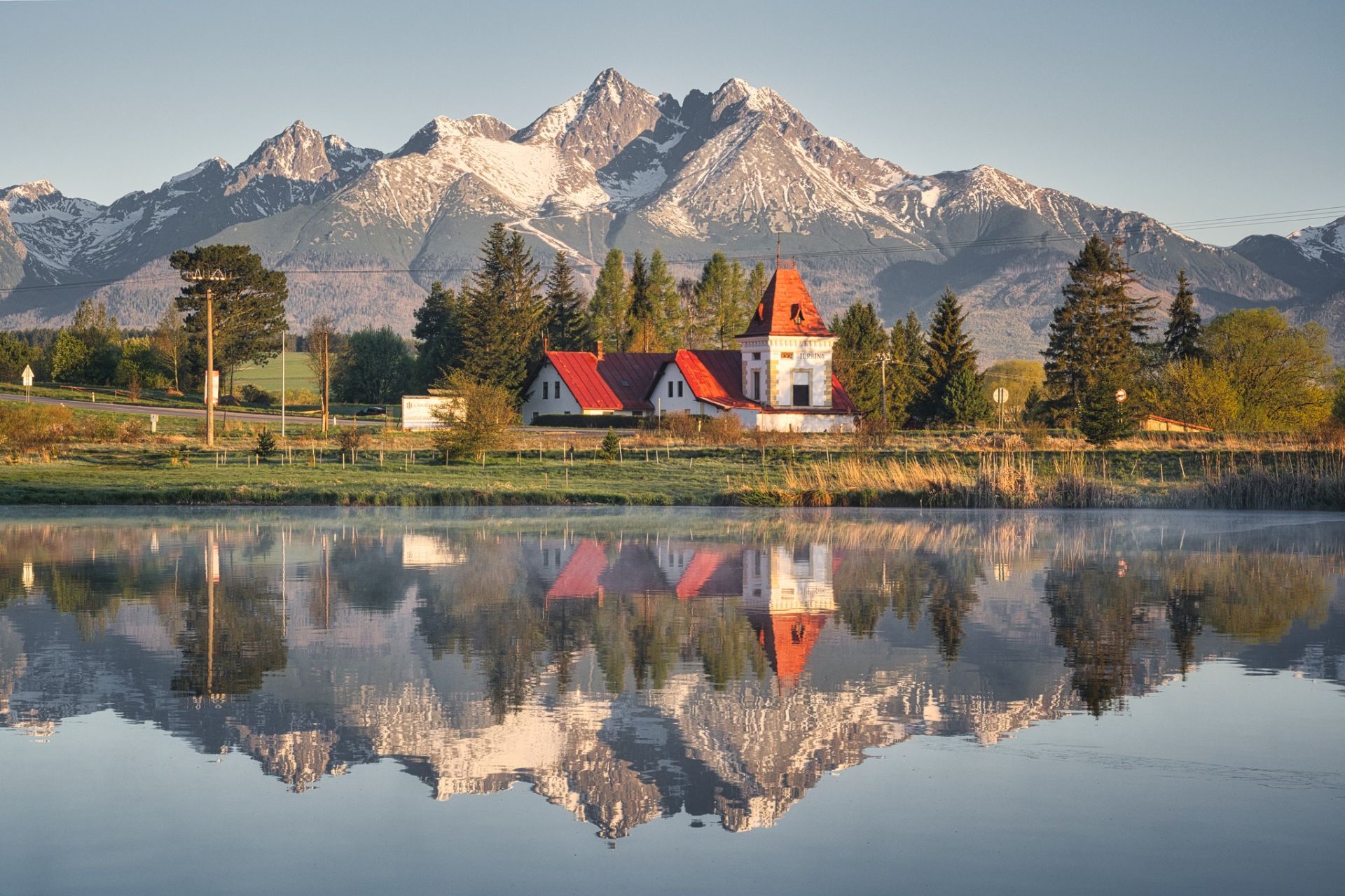 Panoráma Tatier od Kežmarku