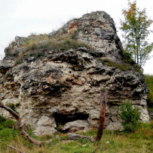 Srdce travertínového náleziska v Gánovciach. Foto: zdroj Wikipedia.