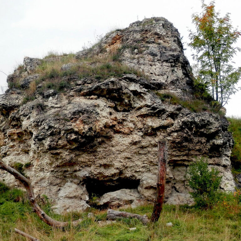 Srdce travertínového náleziska v Gánovciach. Foto: zdroj Wikipedia.