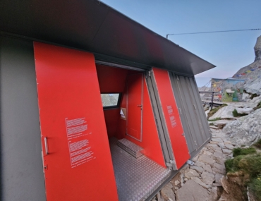 Nové ekologické toalety na Chate pod Rysmi