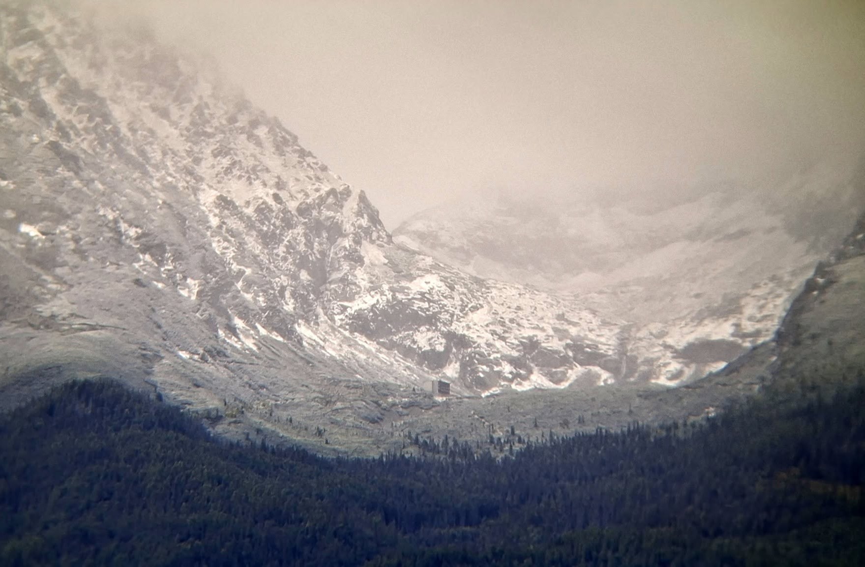 Zasnežené Tatry