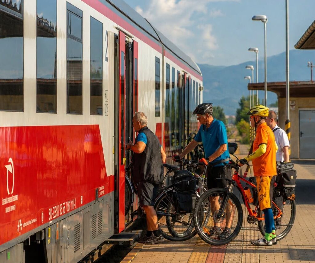 Vlakom pohodlne odveziete aj bicykle