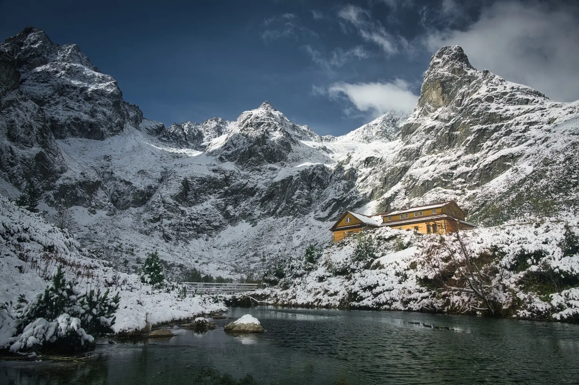 Do niektorých tatranských dolín, slnko nenakukne celú zimu